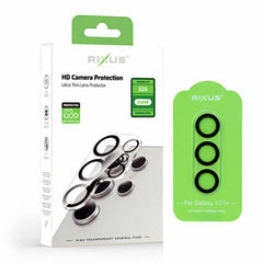 Premium kamera linse beskyttelsesglas til Samsung S25 - Pakkens indhold - reFix.dk