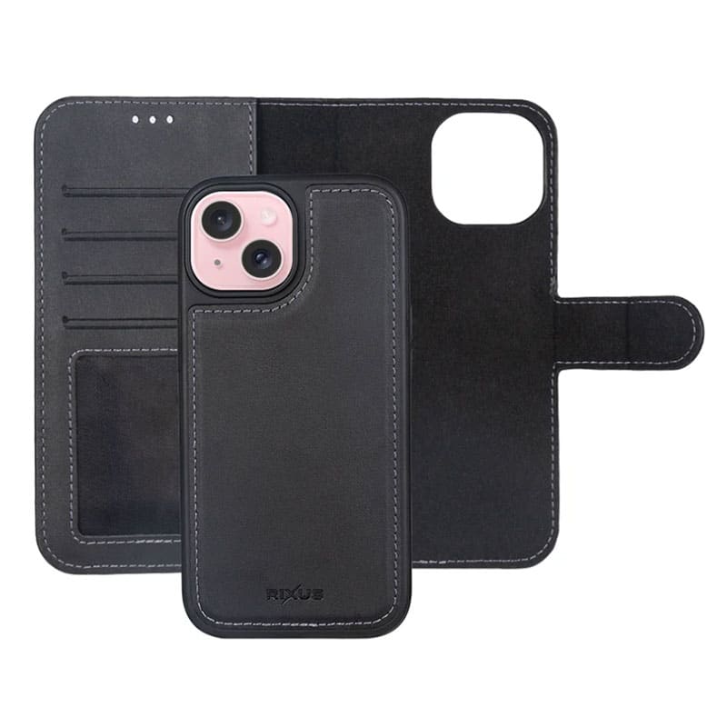 Premium magnetisk flip cover til iPhone 16 - reFix.dk