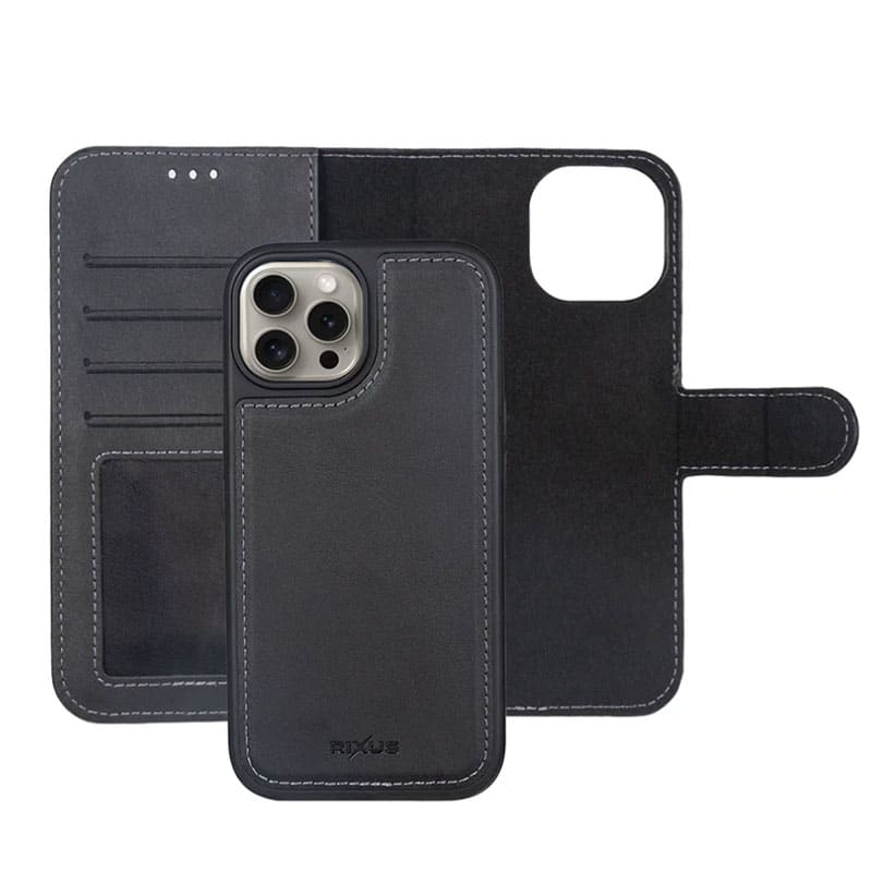 Premium magnetisk flip cover til iPhone 16 Pro Max - reFix.dk