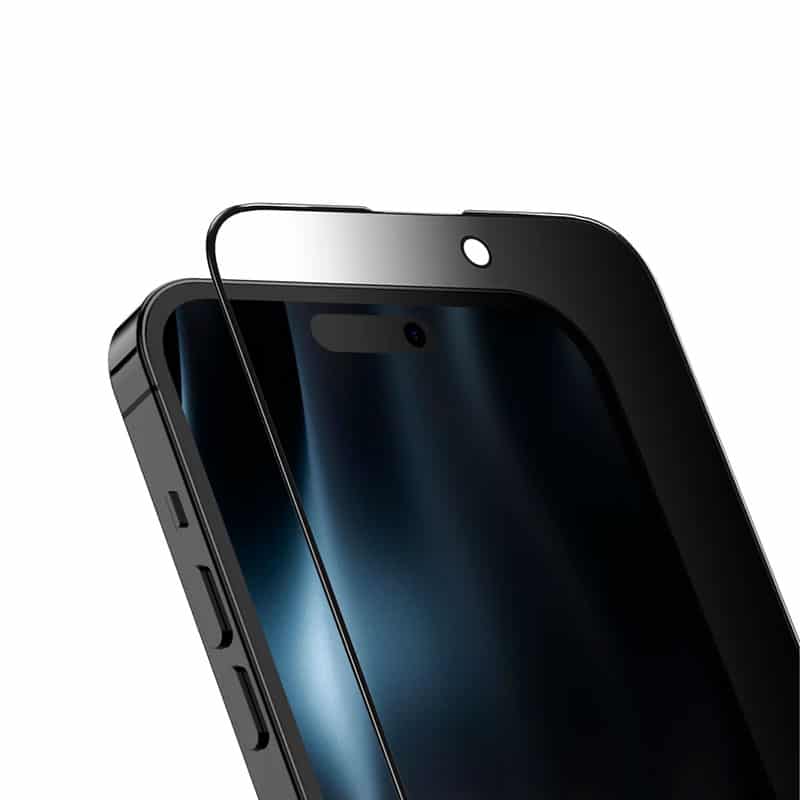 iPhone 16 Pro Max Privacy Skærmbeskyttelse – Premium Full Cover | reFix.dk