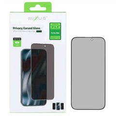 iPhone 16 Pro Max Privacy Skærmbeskyttelse – Premium Full Cover - Indpakning | reFix.dk