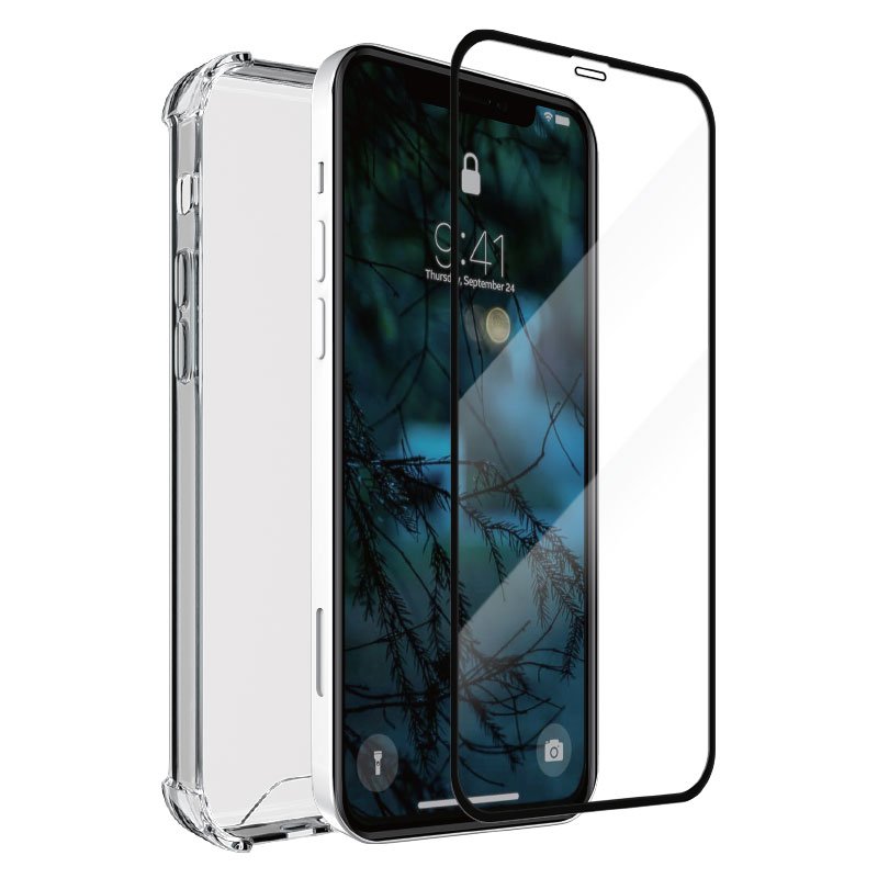 reFix safety clear case og full cover skærmbeskyttelse til iPhone - reFix.dk