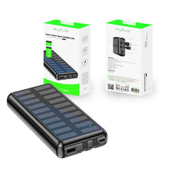 Rixus 20000mAh solcelle powerbank med USB-C kabel 3 - reFix.dk