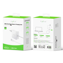 Rixus 87W USB-C oplader til MacBook - Pakkens indhold -reFix.dk