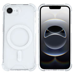 Rixus Anti-burst Clear Case med MagSafe til iPhone 16e - 1 - reFix.dk