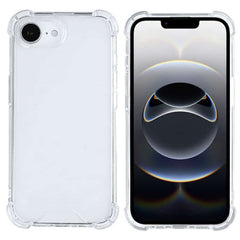 Rixus Anti-burst Clear Case til iPhone 16e 1 - reFix.dk