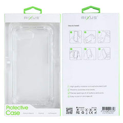 Rixus Anti-burst Clear Case til iPhone 16e - Pakkens indhold - reFix.dk