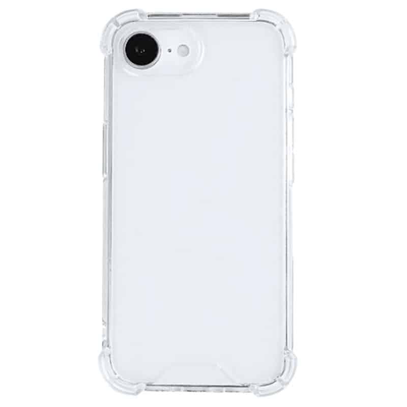 Rixus Anti-burst Clear Case til iPhone 16e - reFix.dk