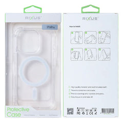 Rixus Anti-burst cover med MagSafe til iPhone 16 Pro, 16 Pro Max - Pakkens indhold - reFix.dk