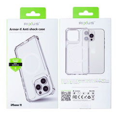 Rixus Armor-X Anti Cover med MagSafe til iPhone 11 - reFix.dk