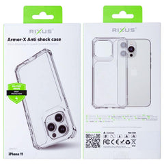 Rixus Armor-X Anti cover til iPhone 11 - Pakkens indhold - reFix.dk