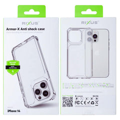 Rixus Armor-X Anti cover til iPhone 14 - Pakkens indhold - reFix.dk