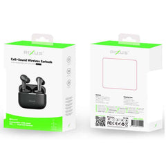 Rixus HiFi trådløse earbuds - Sort - Pakkens indhold - reFix.dk