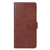 Rixus læder flip cover til Samsung A56 - Brun - reFix.dk