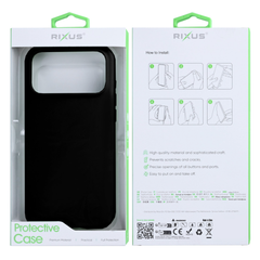 Rixus soft TPU cover med MagSafe til iPhone 17 Pro Max - Pakkens indhold -reFix.dk