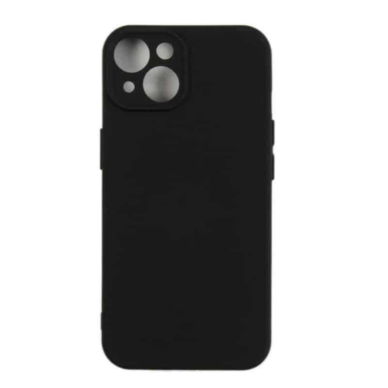 Rixus Soft TPU cover til iPhone 14 - sort - reFix.dk