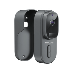 Rixus trådløs batteridrevet dørklokke med kamera - reFix.dk