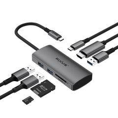 Rixus USB-C Hub Multiport adapter - reFix.dk