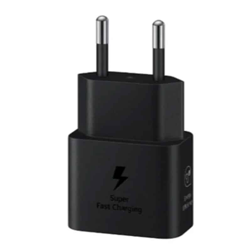 Samsung USB-C Hurtig oplader (25W) - Sort - reFix.dk