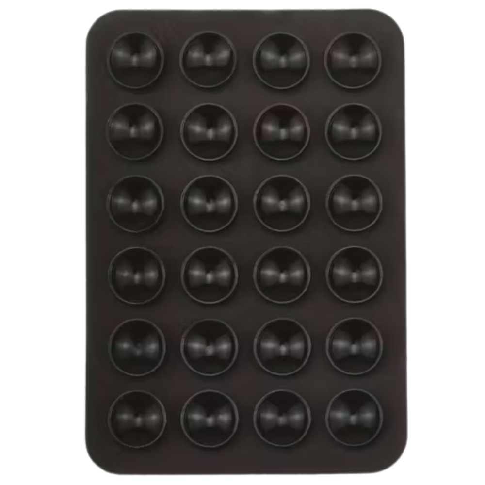 Selvklæbende Silikone Sugekop Mobilholder - sort - reFix.dk