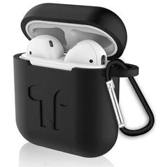 Silikone cover til AirPods - sort - reFix.dk