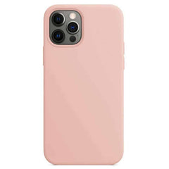 Silikone cover til iPhone 12 | 12 Pro pink sand - reFix.dk