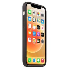 Silikone cover til iPhone 12 mini sort 1 - reFix.dk