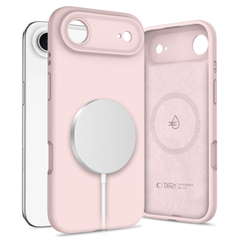 Tech-Protect Silikone MagSafe cover til iPhone 17 Air - Pink - reFix.dk