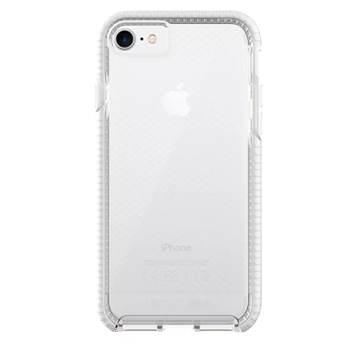 Tech21 Evo Check cover til iPhone SE (2022 / 2020) / 8 / 7 - hvid - reFix.dk