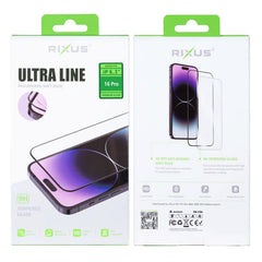 Ultra tynd full cover skærmbeskyttelse til iPhone 16 Pro - Pakkens indhold - reFix.dk