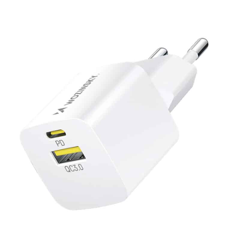 Wozinsky 33W GaN hurtig oplader (USB-A & USB-C) - reFix.dk
