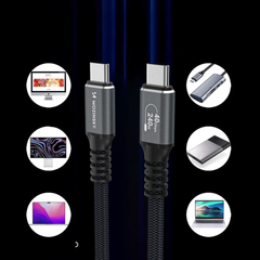Wozinsky Thunderbolt USB-C opladerkabel (240W) - 2 - reFix.dk