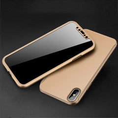360 graders cover til iPhone X I guld - reFix.dk