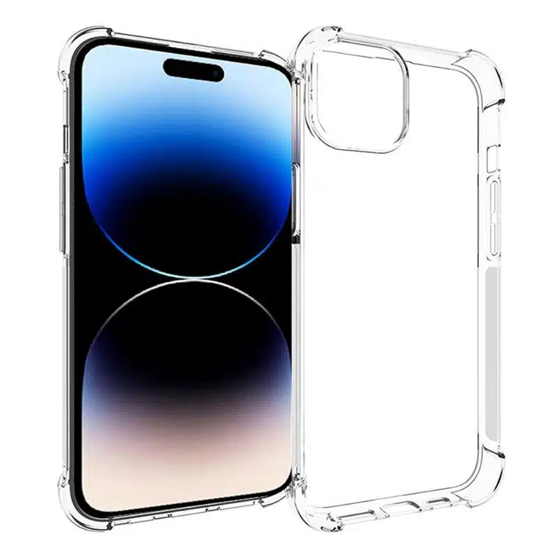 Akryl safety clear case til iPhone 15 - reFix.dk