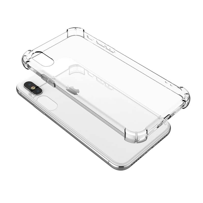 Akryl safety clear case til iPhone XS / X - 2 - reFix.dk