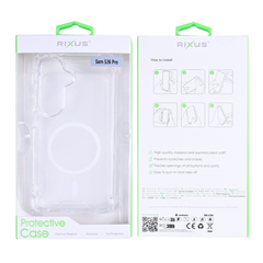 Akryl Clear Case med MagSafe til Samsung S26 - reFix.dk