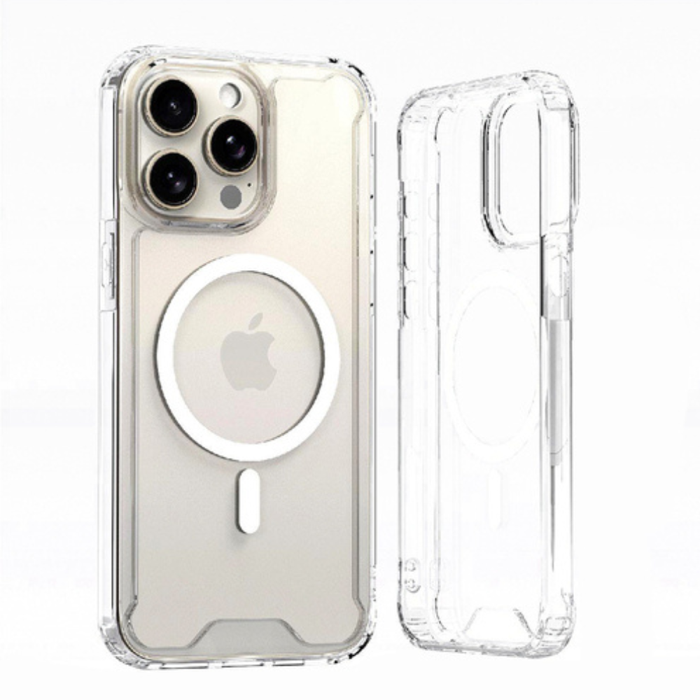 Akryl clear case med MagSafe til iPhone 16 Pro Max - reFix.dk