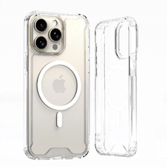 Akryl clear case med MagSafe til iPhone 16 Pro Max - reFix.dk