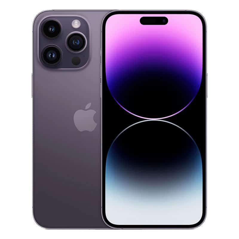 Brugt iPhone 14 Pro Max 128GB Deep Purple - reFix.dk