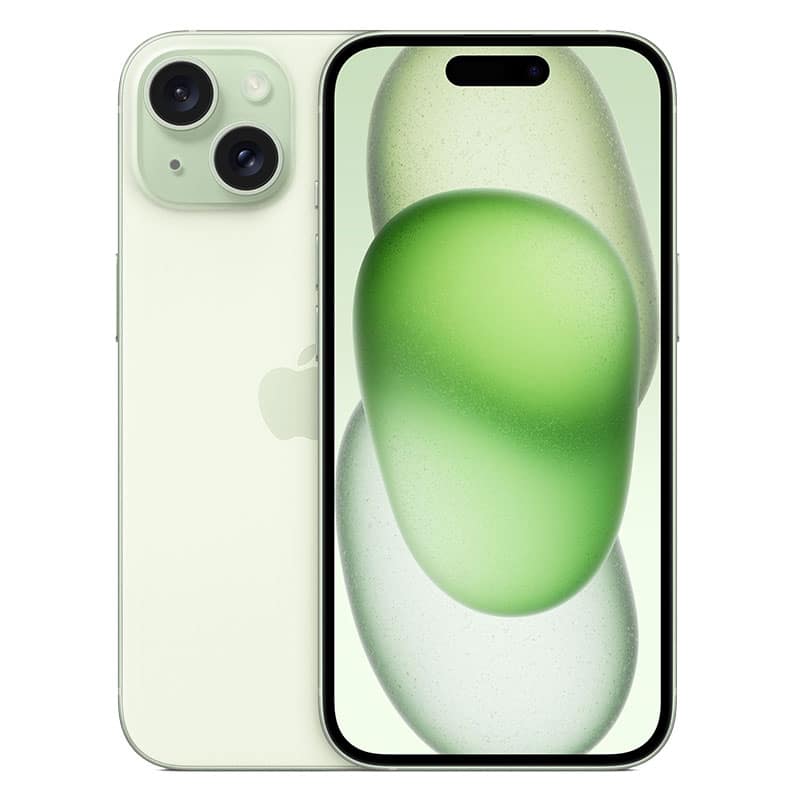 Brugt iPhone 15 128GB Grøn - reFix.dk