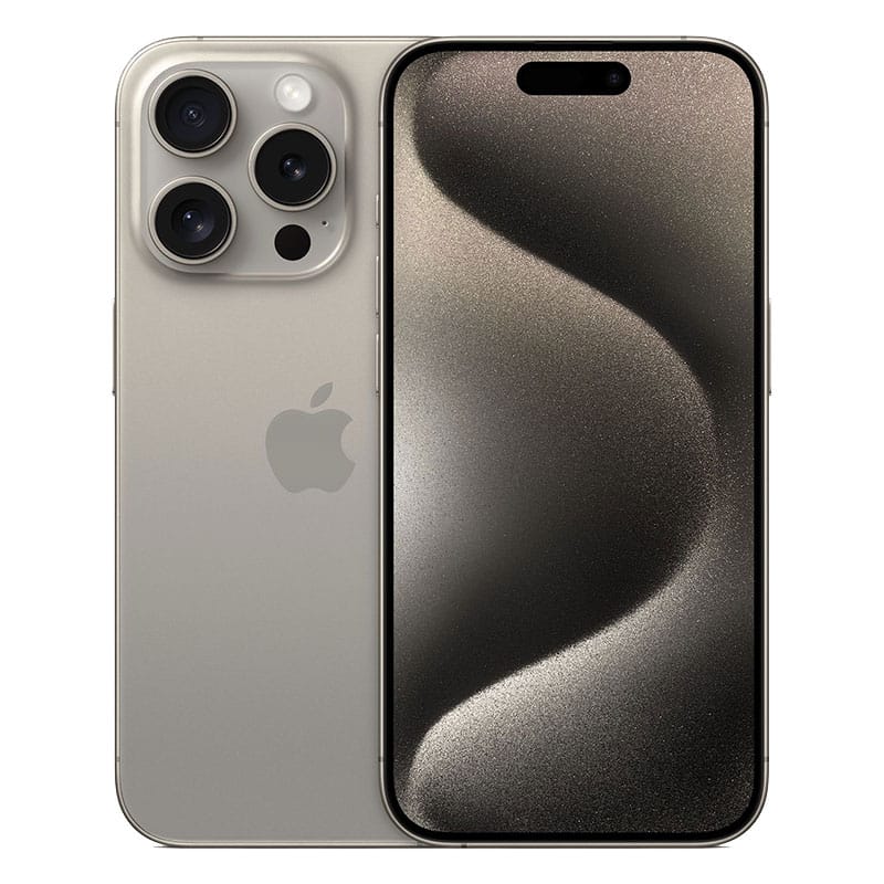Apple iPhone 15 Pro 256GB Natural Titanium - reFix.dk