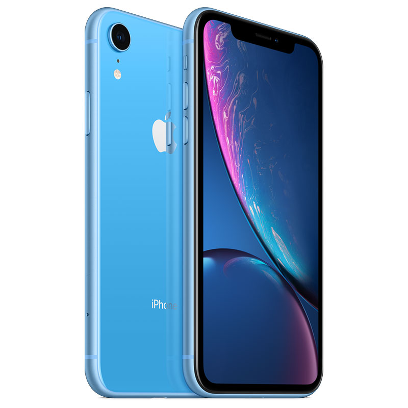 Refurbished iPhone XR 128GB Blå - reFix.dk