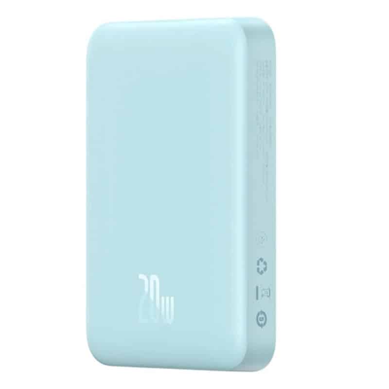 Baseus 10000mAh 20W MagSafe Powerbank - Blå - 1 - reFix.dk