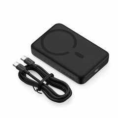 Baseus 10000mAh 30W MagSafe Powerbank - Sort (+USB-C kabel)