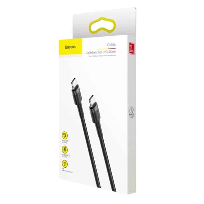 Baseus USB-C til USB-C ( 60W ) Cafule kabel - 2 - reFix.dk
