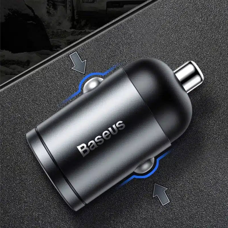 Baseus tiny star mini PPS USB-C fast carge biloplader (30W) - 4 - reFix.dk