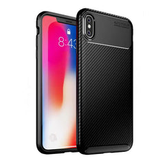 Carbon beskyttelses cover til iPhone XR