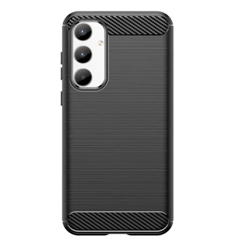 Carbon cover til Samsung A35 - Sort