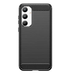 Carbon cover til Samsung A35 - Sort