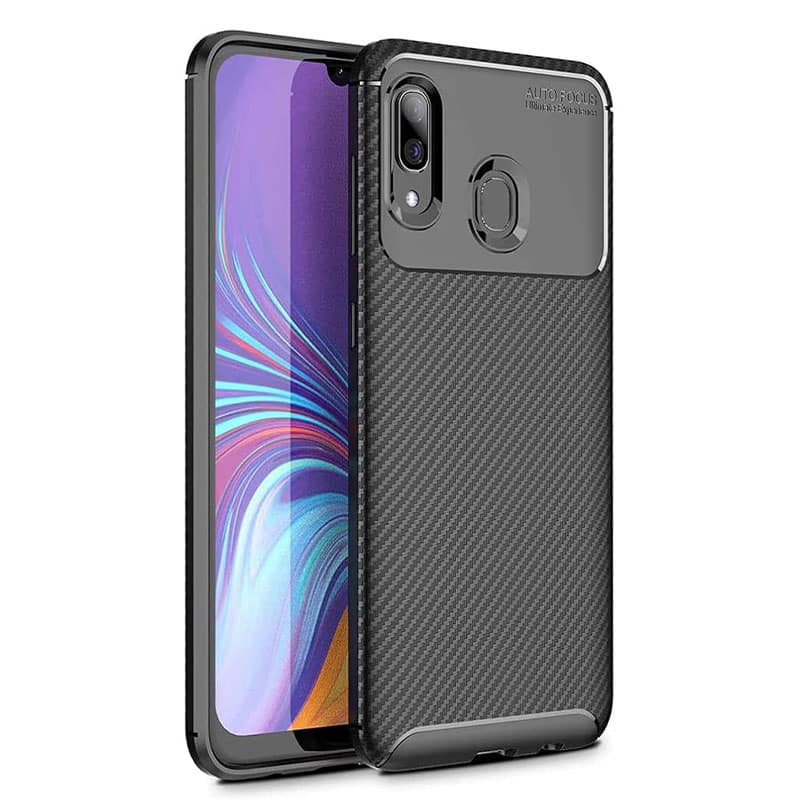 Carbon cover til Samsung A40 - reFix.dk